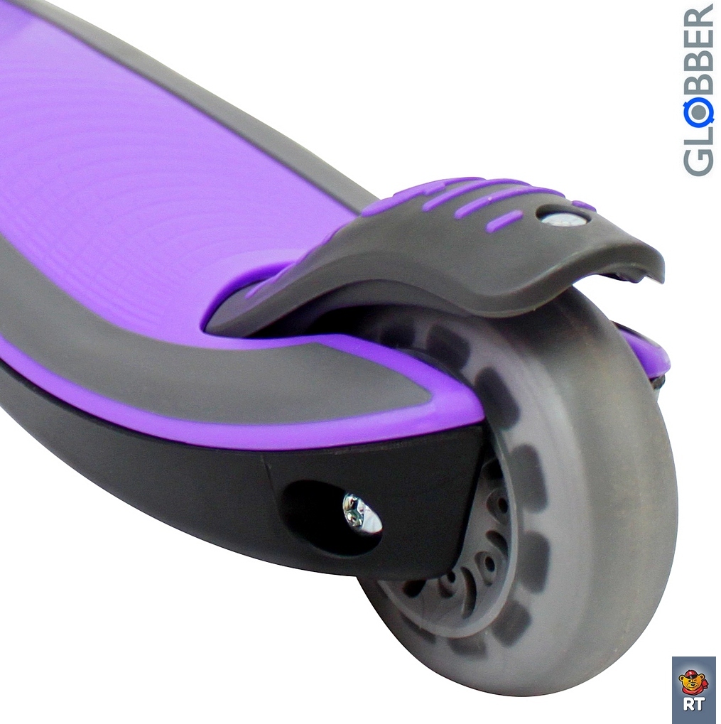 Самокат Globber Elite F My Free Fold up 448-103 со светящейся платформой, фиолетовый  